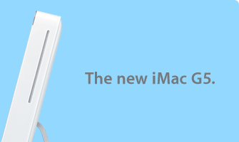 The new iMac G5.